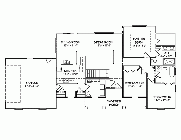 Main Floor Plan: 51-157
