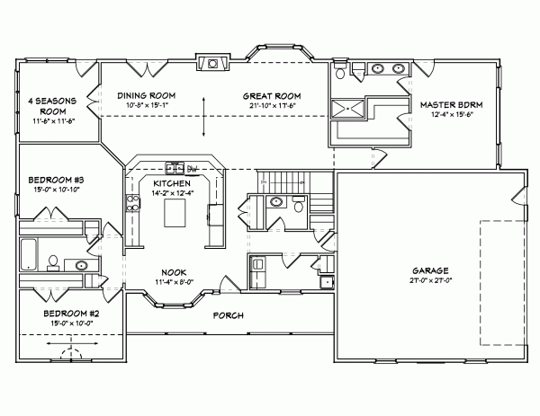 Main Floor Plan: 51-163
