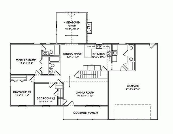 Main Floor Plan: 51-164