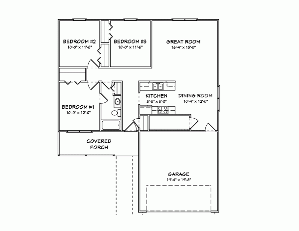 Main Floor Plan: 51-177