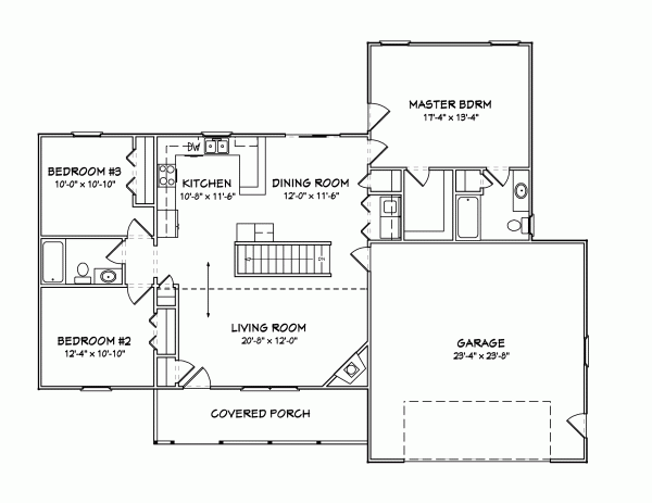 Main Floor Plan: 51-178