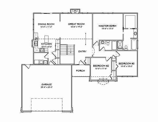 Main Floor Plan: 51-179