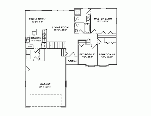Main Floor Plan: 51-184