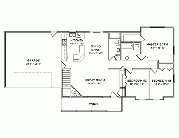 Main Floor Plan: 51-188