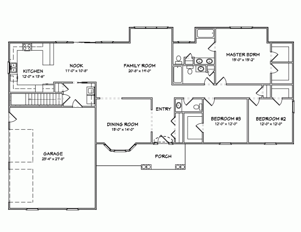 Main Floor Plan: 51-189