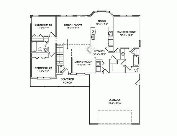 Main Floor Plan: 51-191