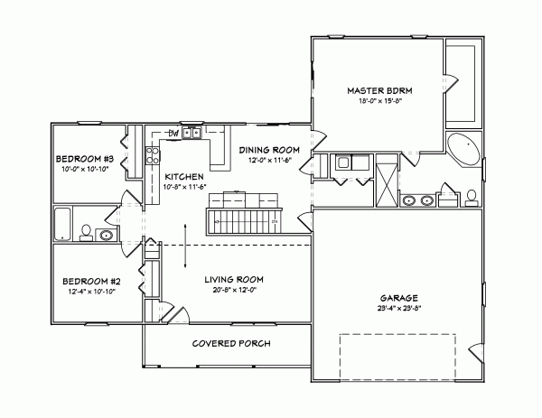 Main Floor Plan: 51-192