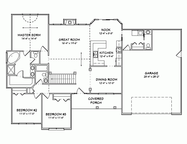 Main Floor Plan: 51-195