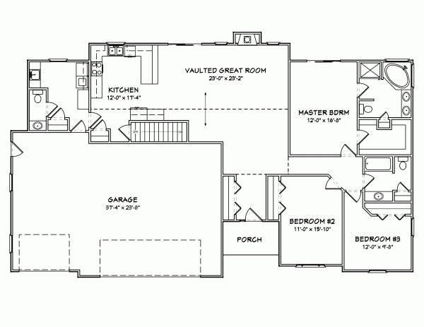 Main Floor Plan: 51-199