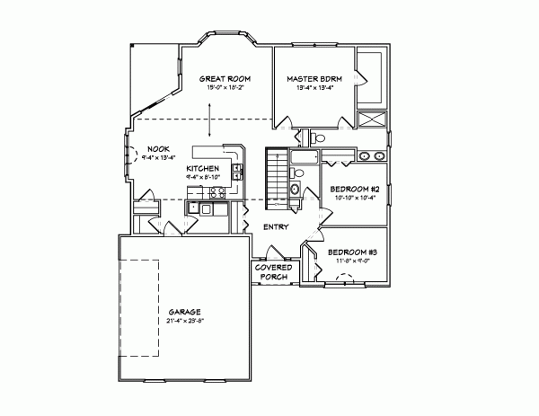 Main Floor Plan: 51-201
