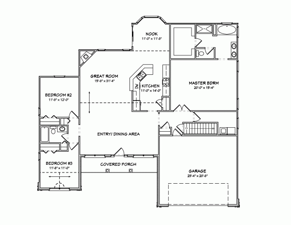 Main Floor Plan: 51-202