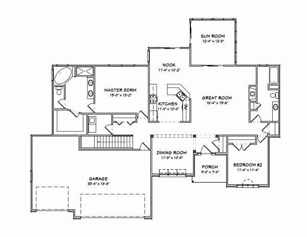 Main Floor Plan: 51-203
