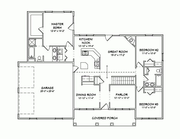 Main Floor Plan: 51-204