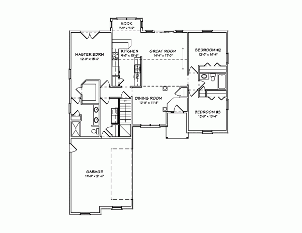 Main Floor Plan: 51-205