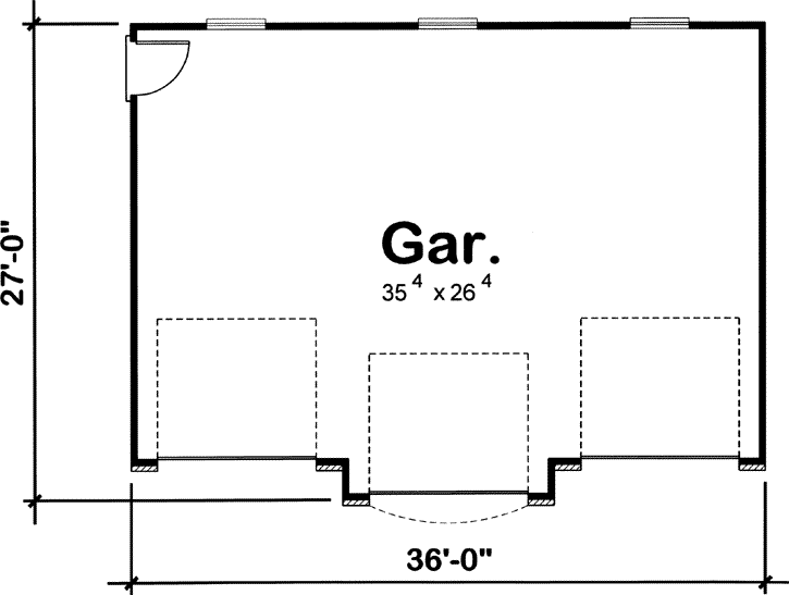 Main Floor Plan: 52-104