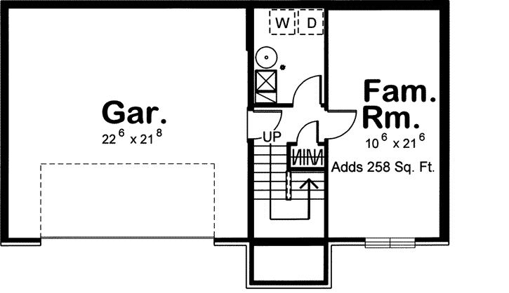 Lower Floor Plan: 52-106