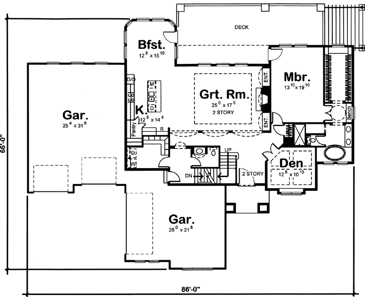 Main Floor Plan: 52-113