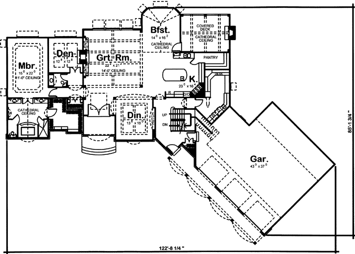 Main Floor Plan: 52-121