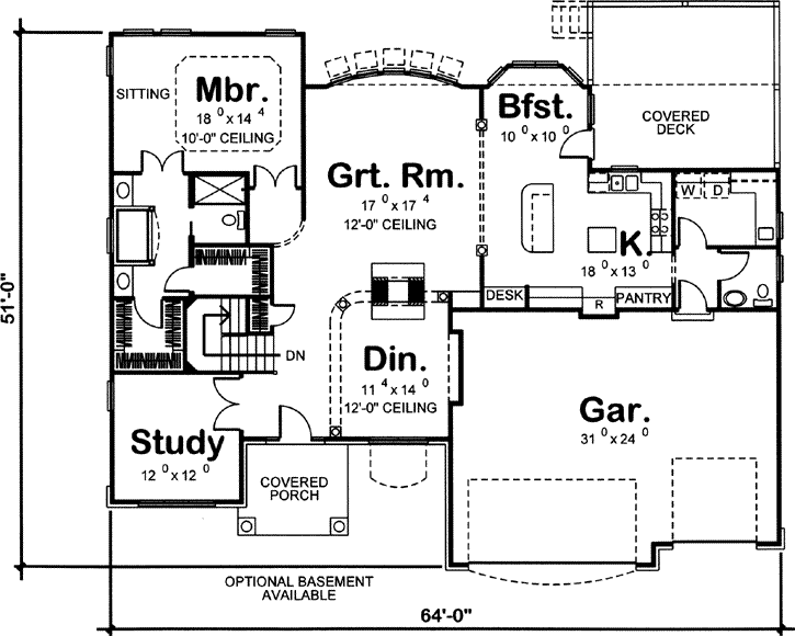 Main Floor Plan: 52-149