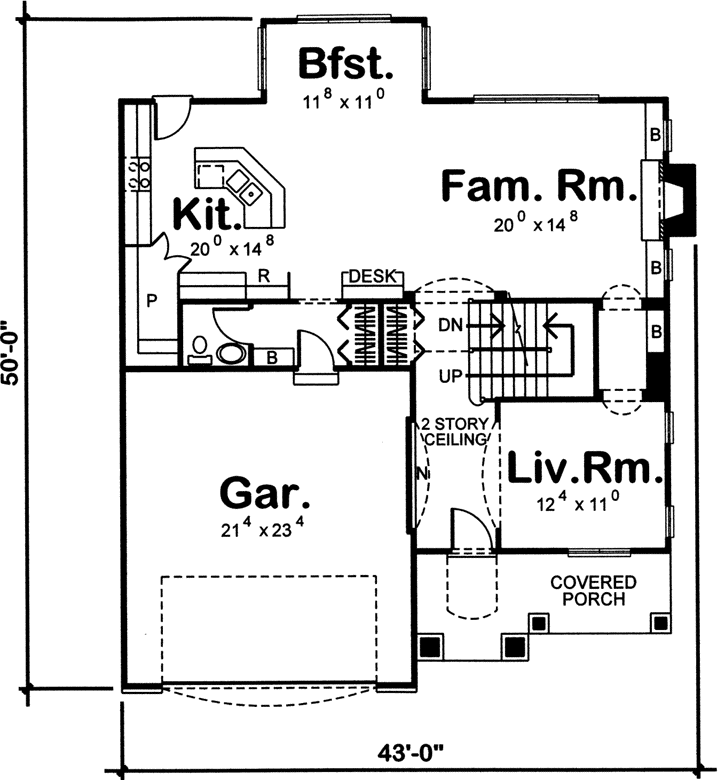 Main Floor Plan: 52-169
