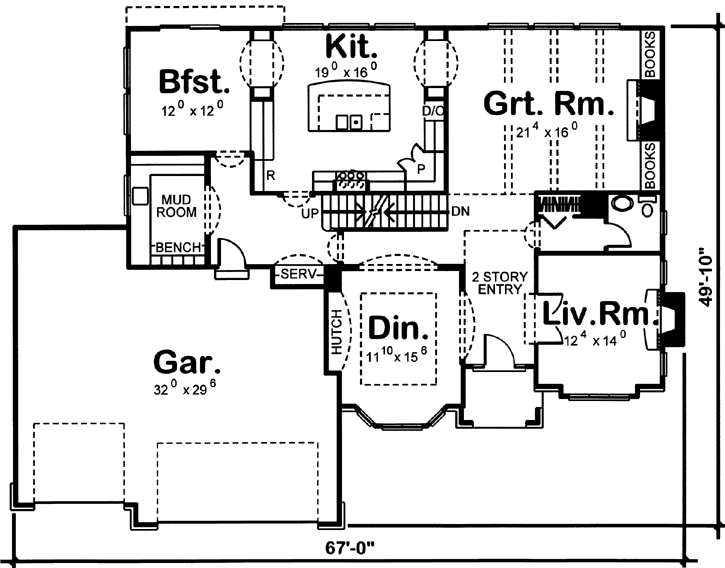 Main Floor Plan: 52-191