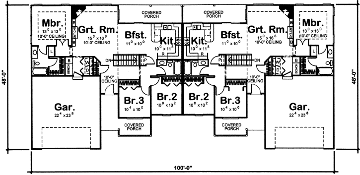 Main Floor Plan: 52-194