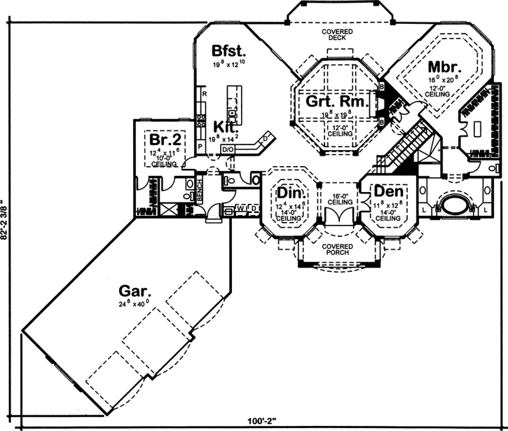 Main Floor Plan: 52-195
