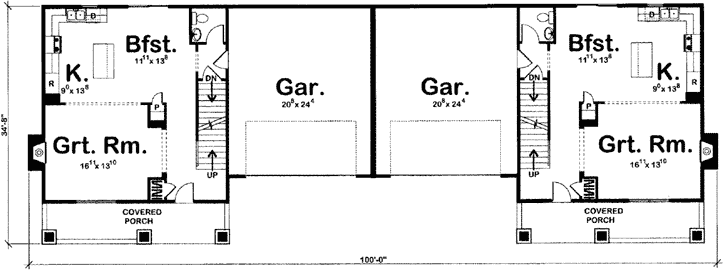 Main Floor Plan: 52-215