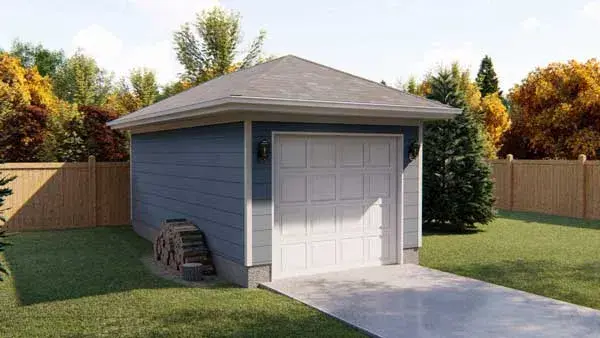 Traditional house plans 52-223 - front exterior, 254 sq ft, 0 bed, 0 bath house plans | Monster House Plans
