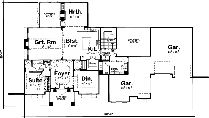 Main Floor Plan: 52-238
