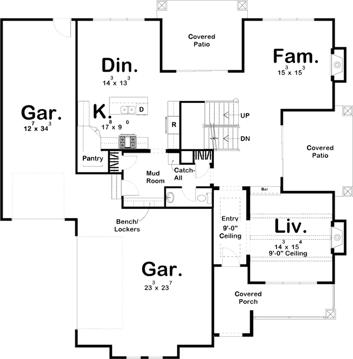 Main Floor Plan: 52-239