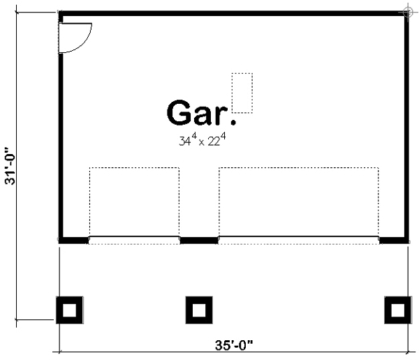 Main Floor Plan: 52-254