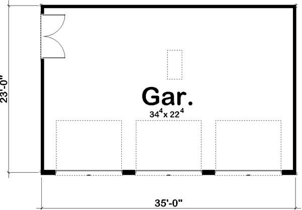 Main Floor Plan: 52-255