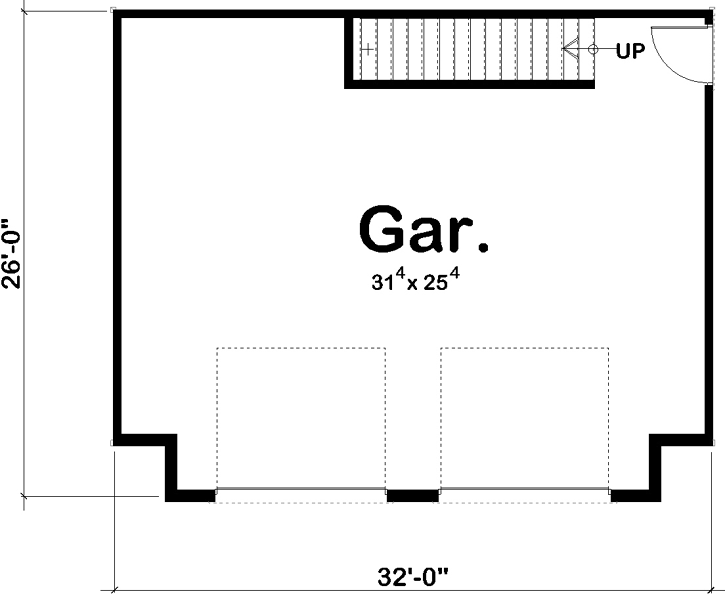 Main Floor Plan: 52-256