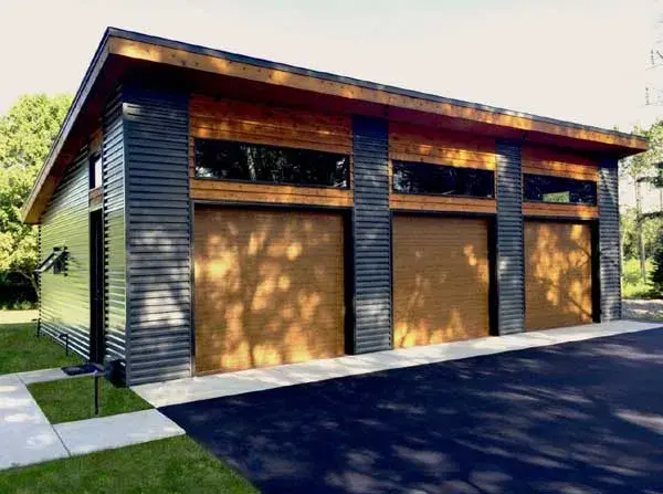 Contemporary house plans 52-259 - front exterior, 1,014 sq ft, 0 bed, 0 bath house plans | Monster House Plans