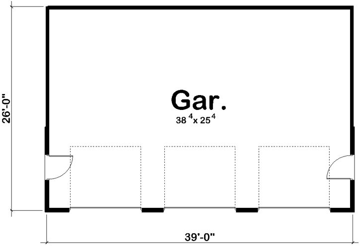 Main Floor Plan: 52-259