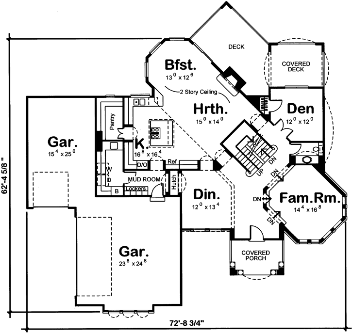 Main Floor Plan: 52-260