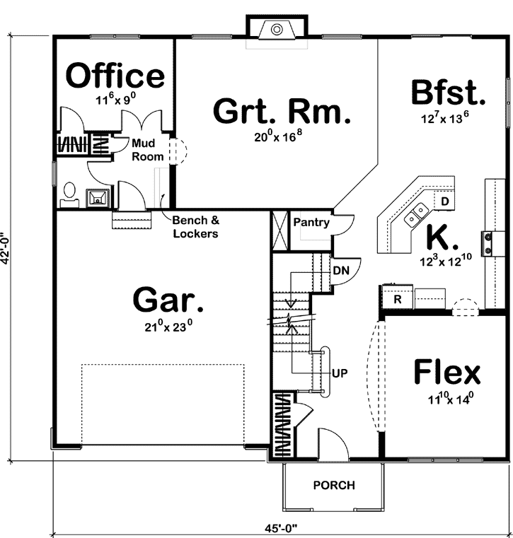 Main Floor Plan: 52-271