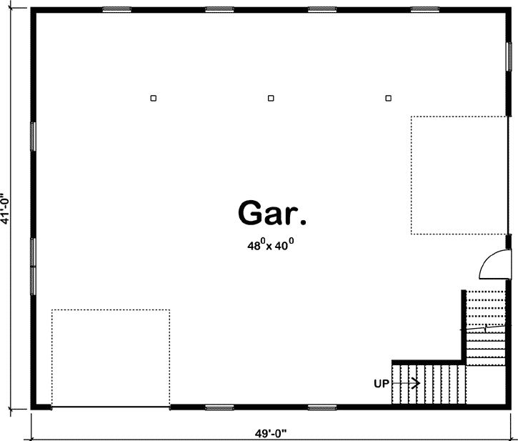 Main Floor Plan: 52-275