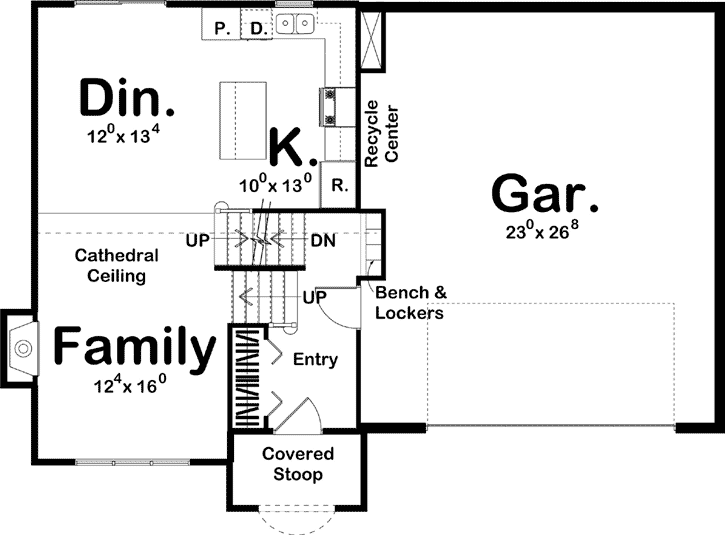 Main Floor Plan: 52-289