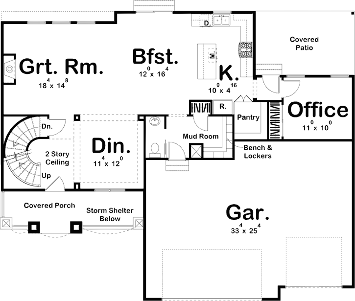 Main Floor Plan: 52-320