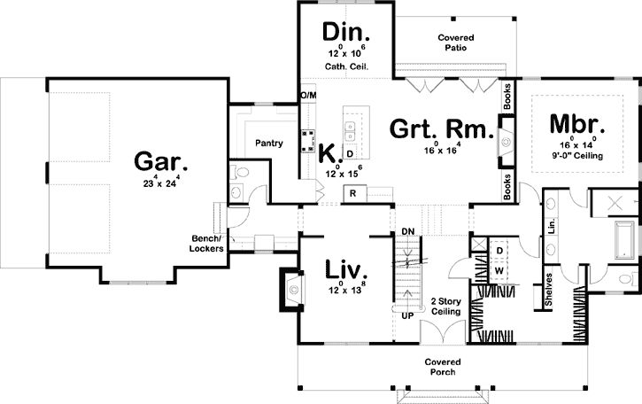 Main Floor Plan: 52-362