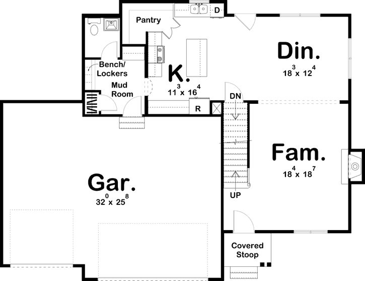 Main Floor Plan: 52-369