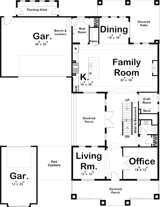 Main Floor Plan: 52-375