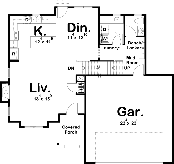 Main Floor Plan: 52-378