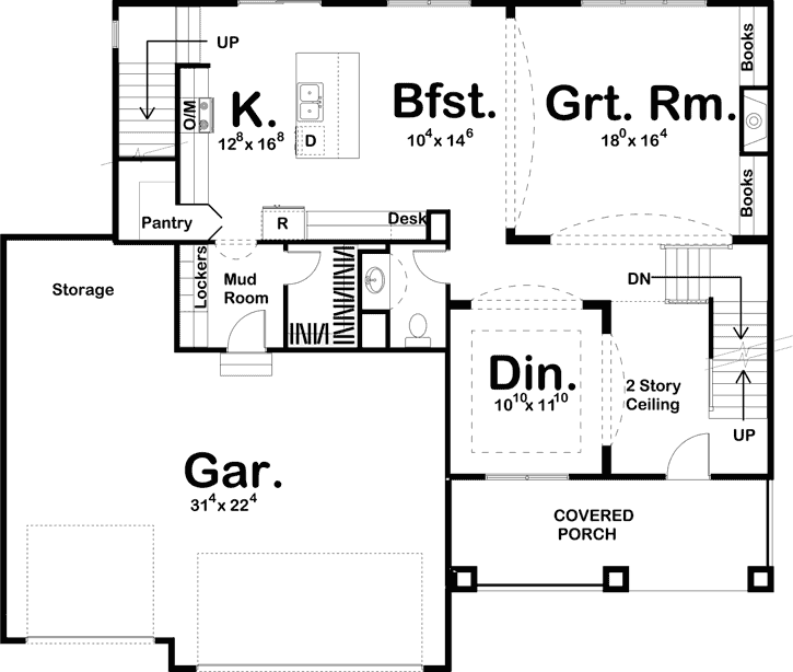Main Floor Plan: 52-380