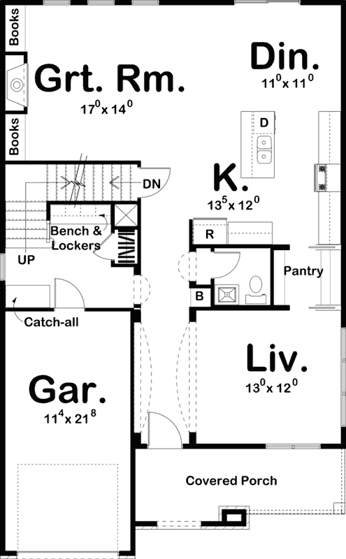 Main Floor Plan: 52-381