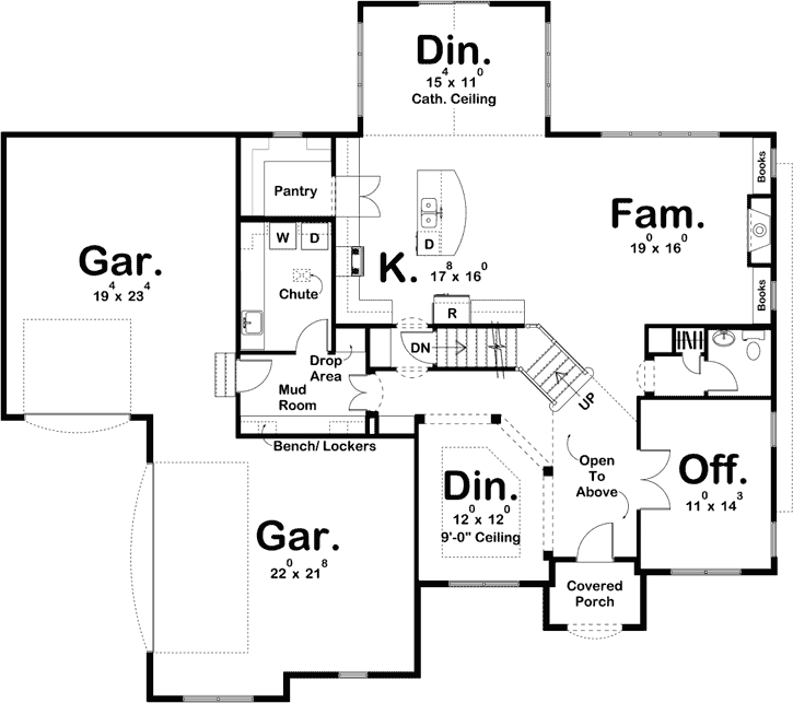 Main Floor Plan: 52-384