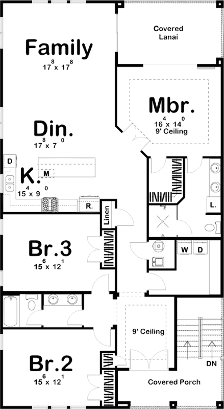 Main Floor Plan: 52-386