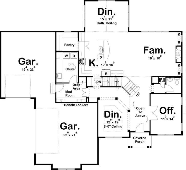 Main Floor Plan: 52-389